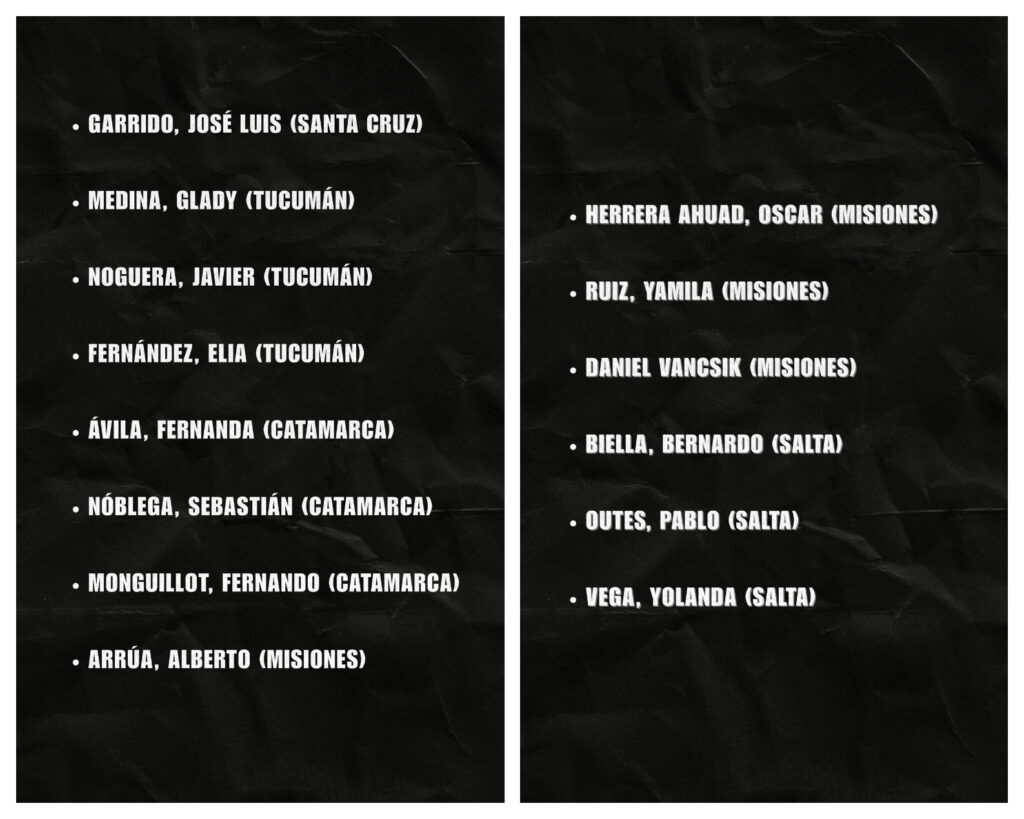 Mayra Mendoza expuso la lista de diputados del peronismo que acompañaron la reforma laboral.