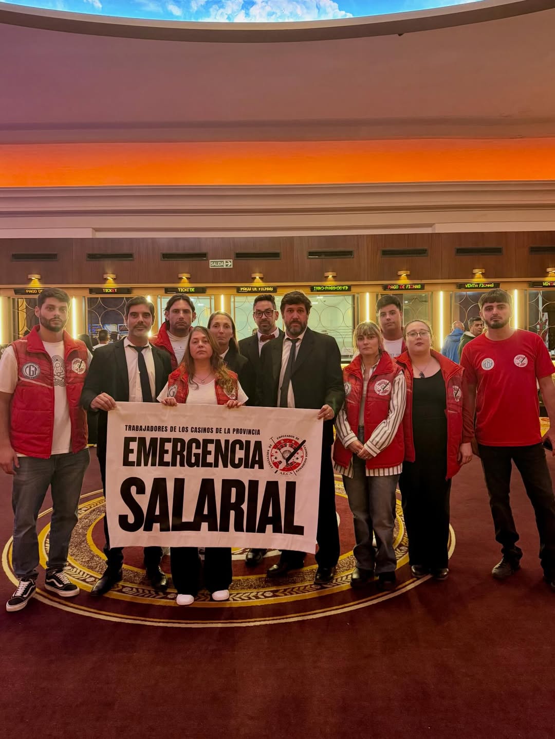 Los estatales bonaerenses de los casinos continúan su plan de lucha ante la falta de definiciones de paritarias de Kicillof.