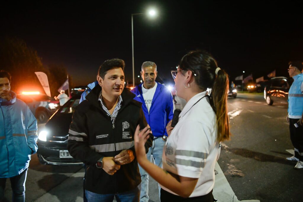 El ministro de Transporte bonaerense, Martín Marinucci, valoró el despliegue de efectivos durante el Operativo de Sol a Sol.