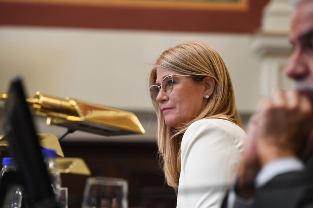 La titular del Senado bonaerense, Verónica Magario, convocó a sesionar para el jueves 26 de febrero a las 15 horas.