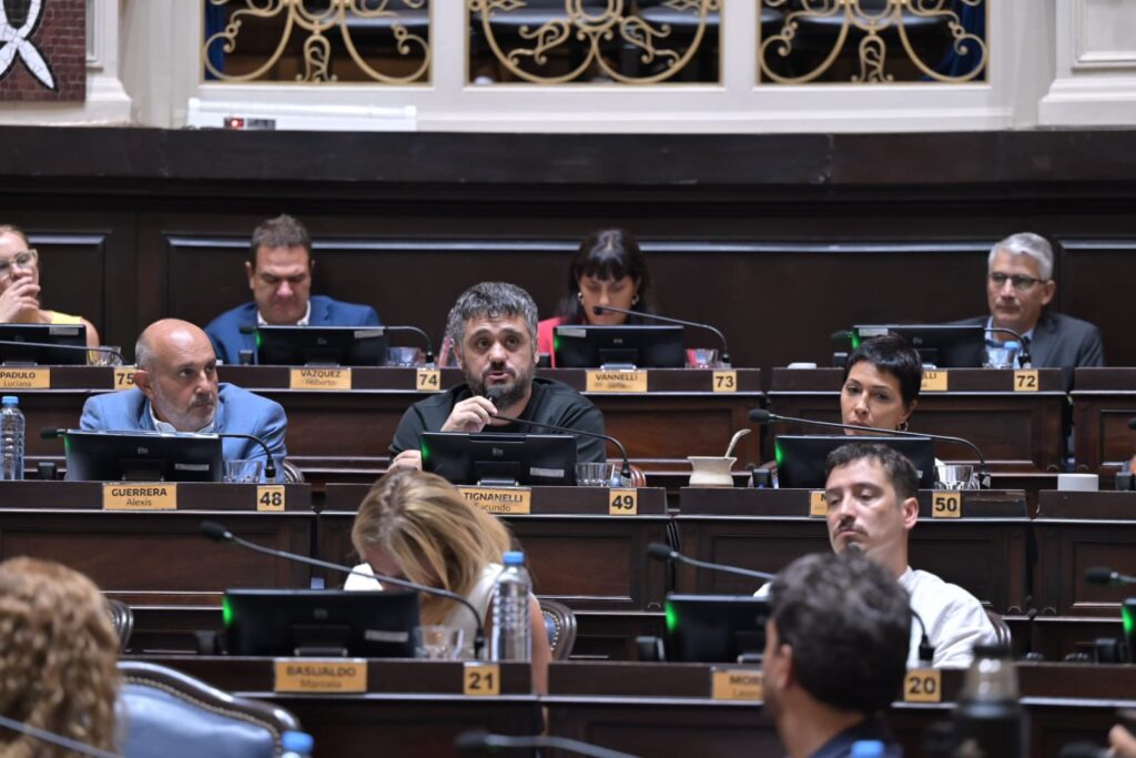 Tignenelli: "Eso ocurre nada más cuando uno es un burro que no entiende nada de lo que está pasando en la realidad”