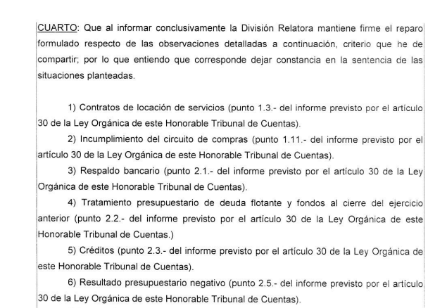 El Tribunal de Cuentas bonaerense detectó varias irregularidades en la ejecución presupuestaria de Lezama.