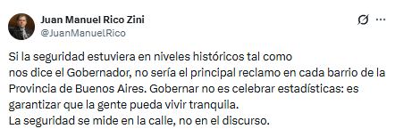 El diputado, Alejandro Rabinovich, cuestionó el contenido el discurso de Kicillof y lo vinculó con una estrategia electoral.