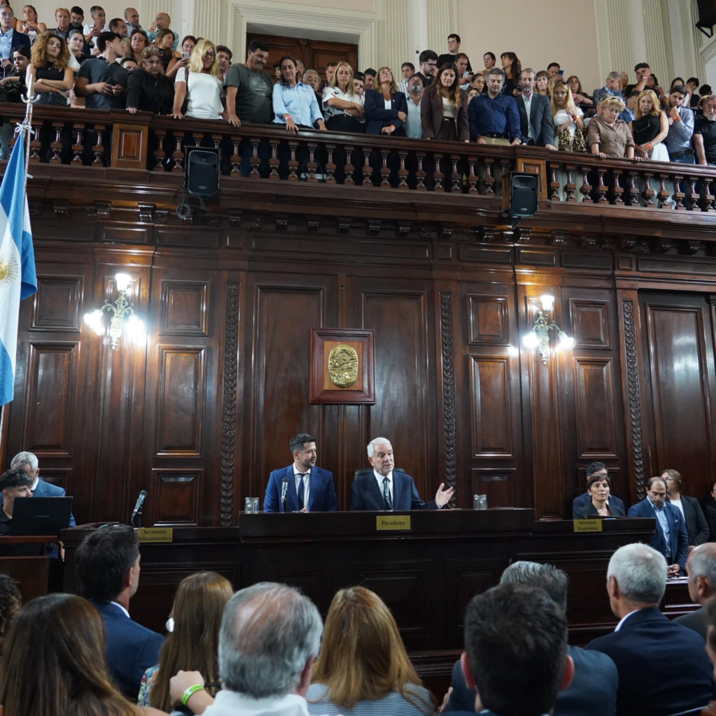 El intendente de La Plata, Julio Alak, encabezó este martes la apertura de 83° período de sesiones ordinarias del Concejo Deliberante local. 