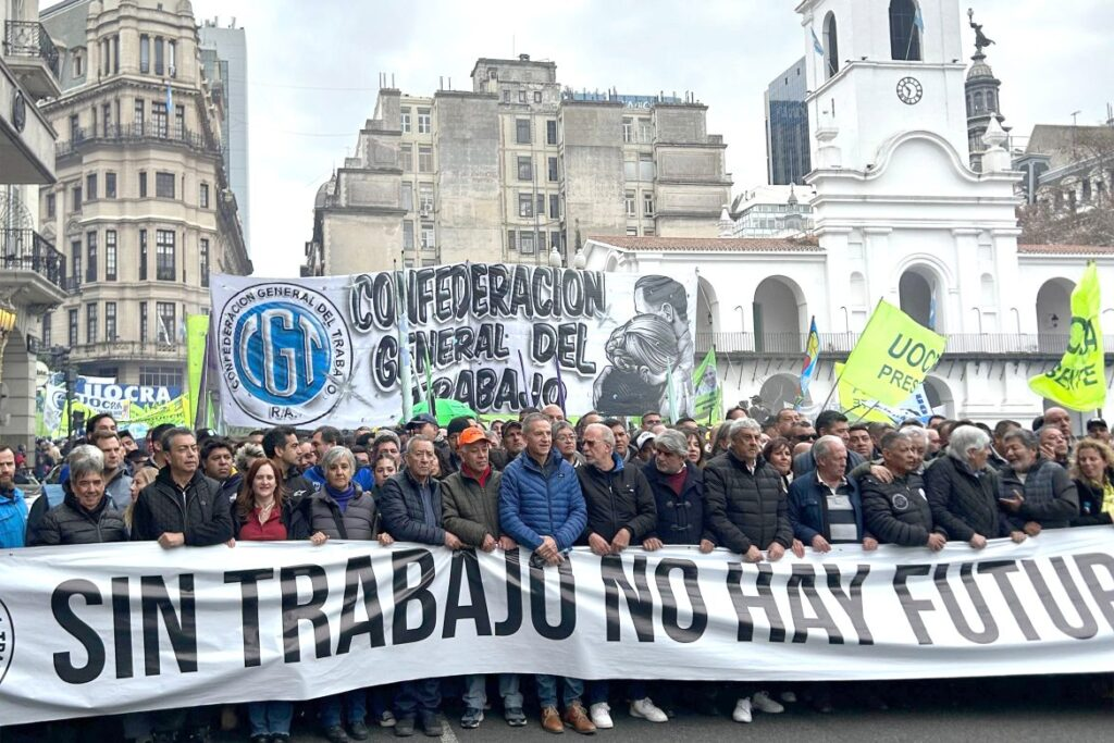 La CGT expresó su rechazo a la sanción de la reforma laboral, denunció su inconstitucionalidad y anunció una presentación judicial ante Tribunales.