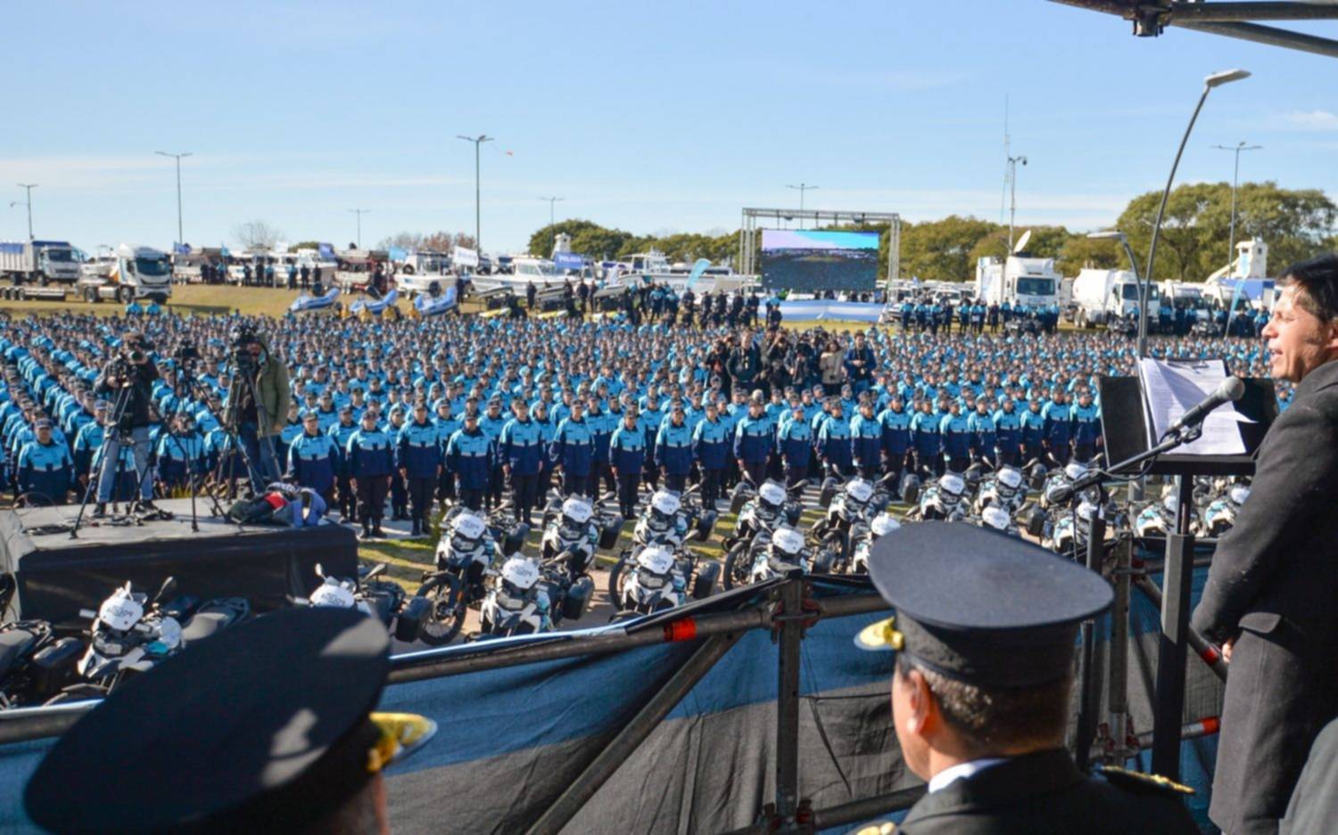 El aumento para la Policía Bonaerense contempla un 5% en marzo y un 2,5% en abril, que se suman a las subas otorgadas en enero y febrero.