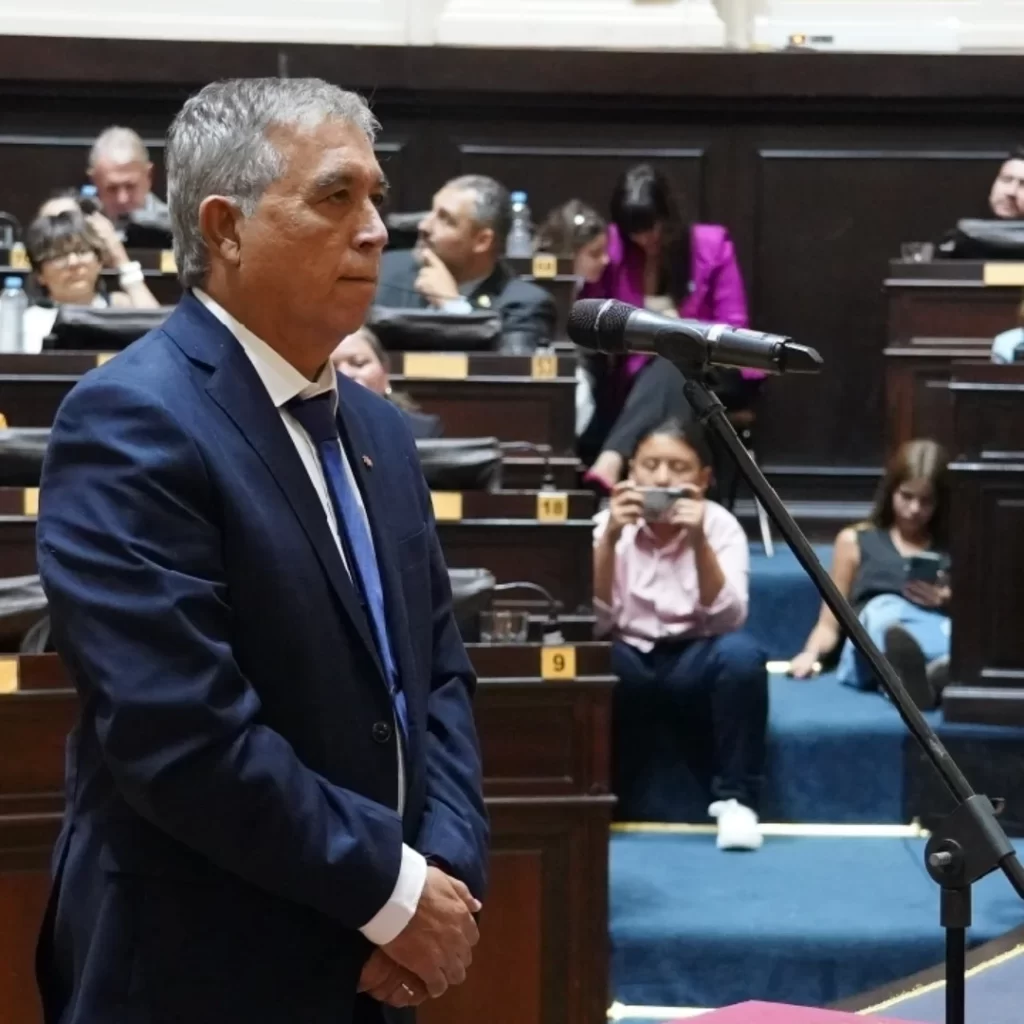 José Galván, el diputado bonaerense de Fuerza Patria que busca entronizar la figura de Juan Domingo Perón en la Cámara baja.