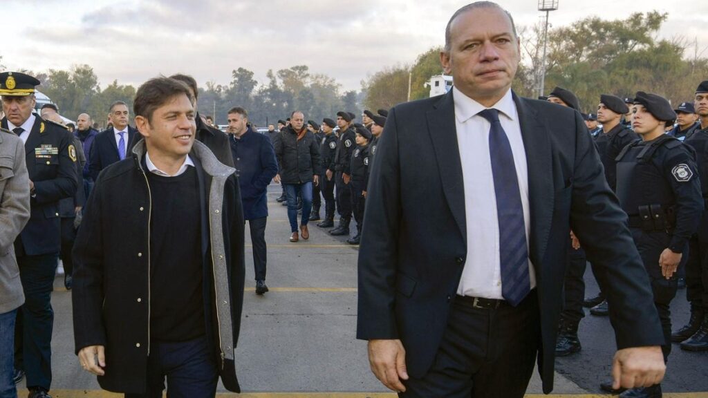 Sergio Berni elogió el liderazgo de Axel Kicillof en la provincia de Buenos Aires y aseguró que el gobernador "llegará a la presidencia".