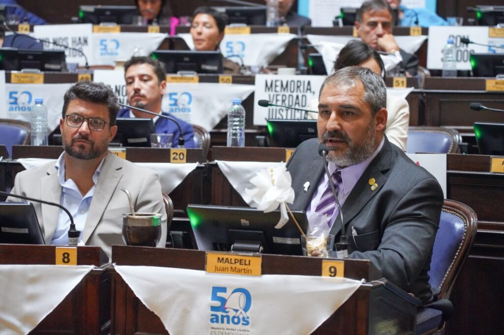 Diputados: el discurso de Juan Malpelli por el Día de la Memoria. 