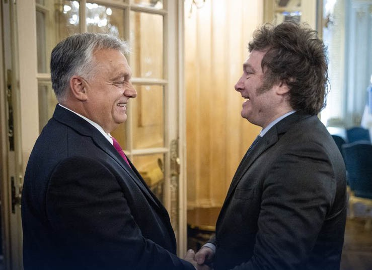 
Javier Milei se volverá a encontrar con su par de Hungría, Viktor Orbán. 