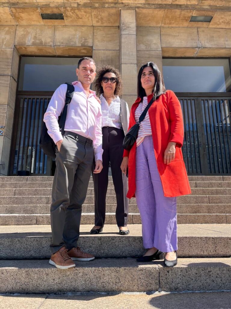Fernando Sánchez, Tata Quiróz y Maricel Etchecoin declararon en la causa Sueños Compartidos que investiga un desvío de fondos destinados a la construcción de viviendas durante los Gobiernos de los Kirchner.