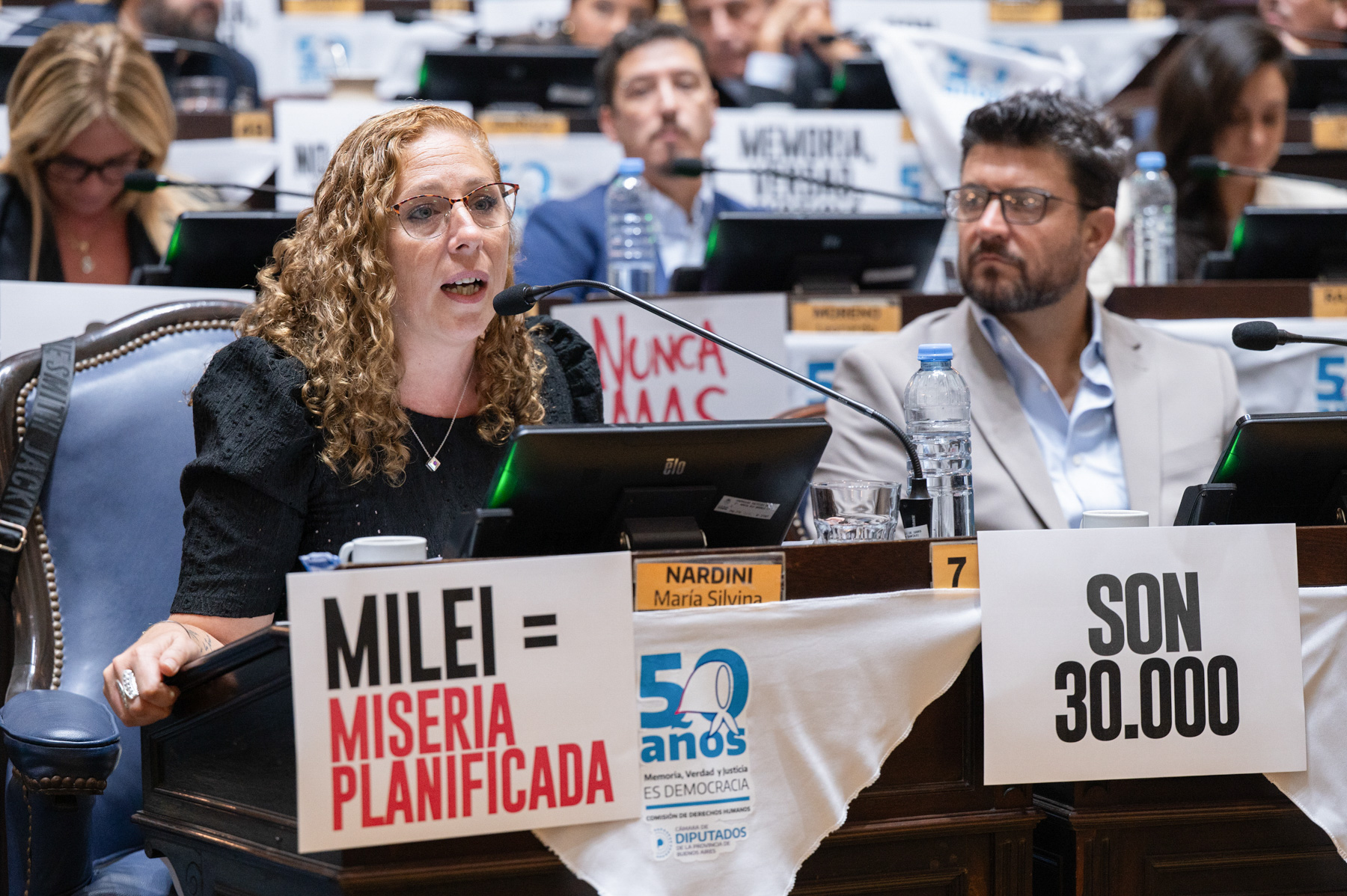 Diputados: el discurso de Silvana Nardini por el Día de la Memoria. 