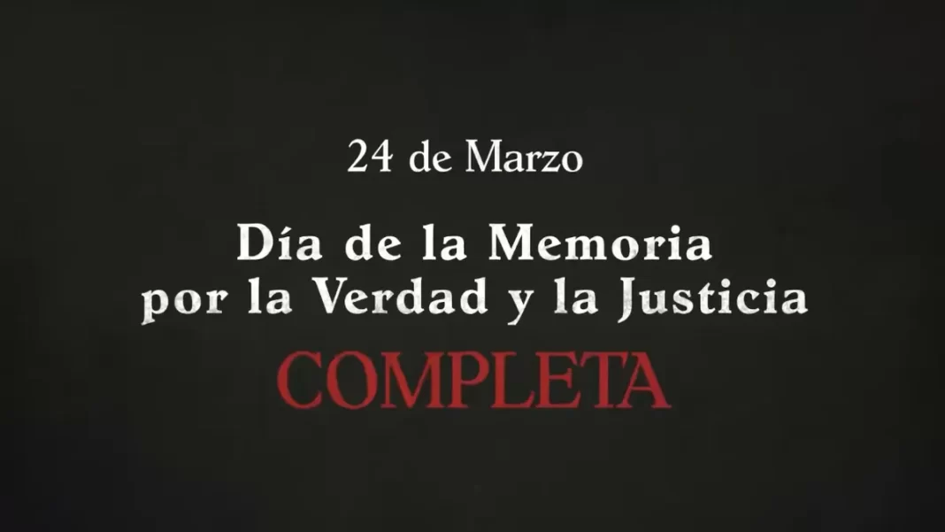El Gobierno difundió un video por el Día de la Memoria, y reabrió el debate sobre derechos humanos con foco en la “verdad completa”.