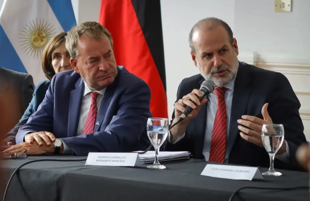 El intendente de Bahía Blanca, Federico Susbielles, se reunió con el embajador de Alemania en busca de oportunidades de desarrollo para la ciudad.