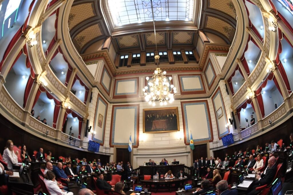 El senador Marcelo Leguizamón fue uno de los oradores en la sesión especial por el Día de la Memoria.