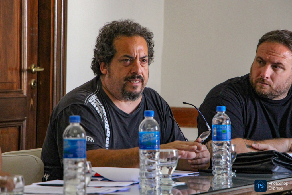 Legisladores bonaerenses recibieron este jueves a trabajadores de SUTNA para avanzar en la ley de ocupación temporaria de FATE.