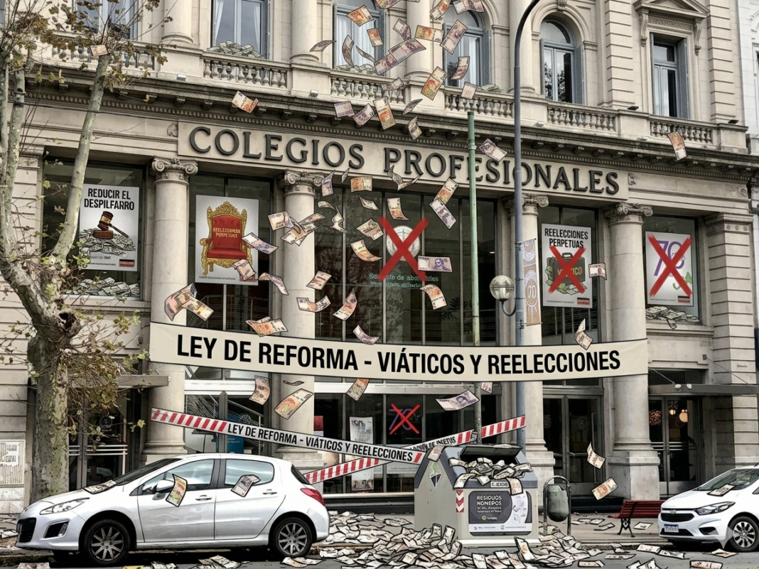 La diputada camporista Maite Alvado presentó una ley marco que busca unificar criterios para los colegios profesionales. Viaticos y reelecciones en la mira.