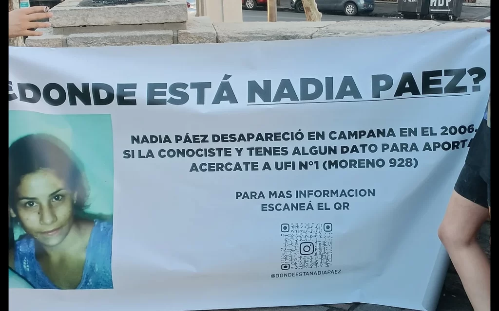 A 20 años de la desaparición de Nadia Páez en Campana, su familia sostiene la búsqueda y reclama avances en una causa que continúa sin respuestas.