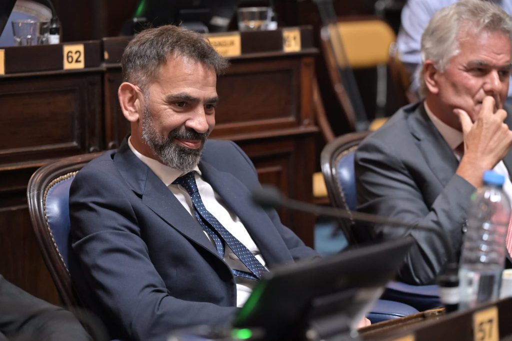 El diputado libertario Juan Esteban Osaba.