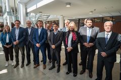 El gobernador bonaerense Axel Kicillof inauguró un Polo Judicial en Olavarría y le reclamó a la Corte bonaerense por los fondos adeudados por la Nación.