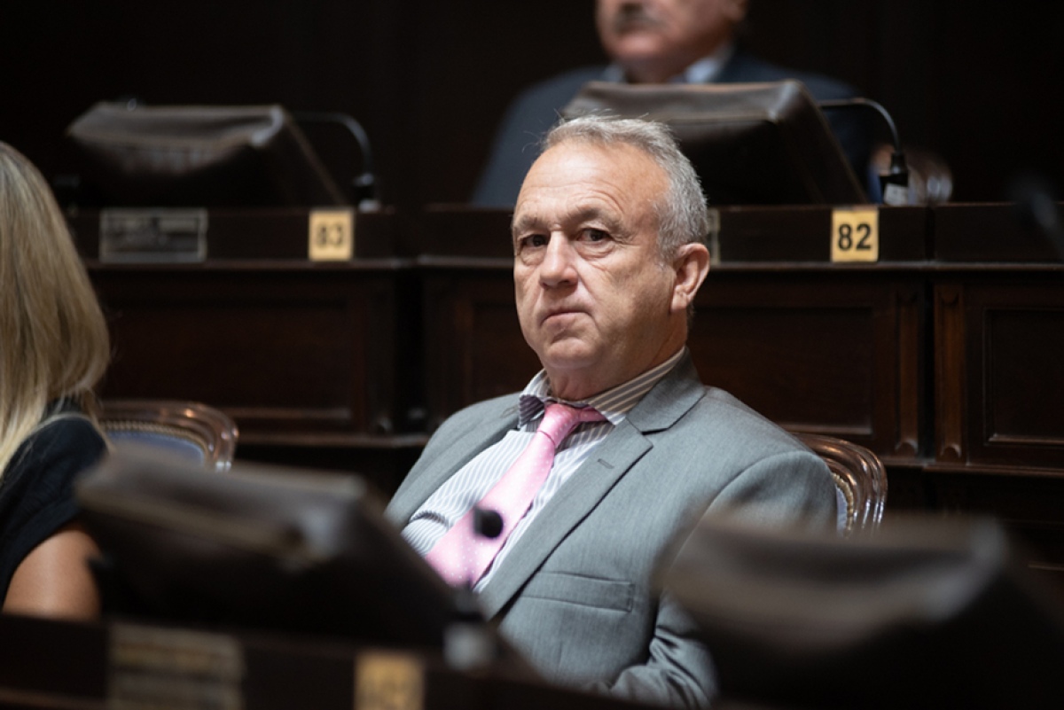 Gustavo Cuervo, diputado bonaerense y titular de la bancada de Nuevos Aires.