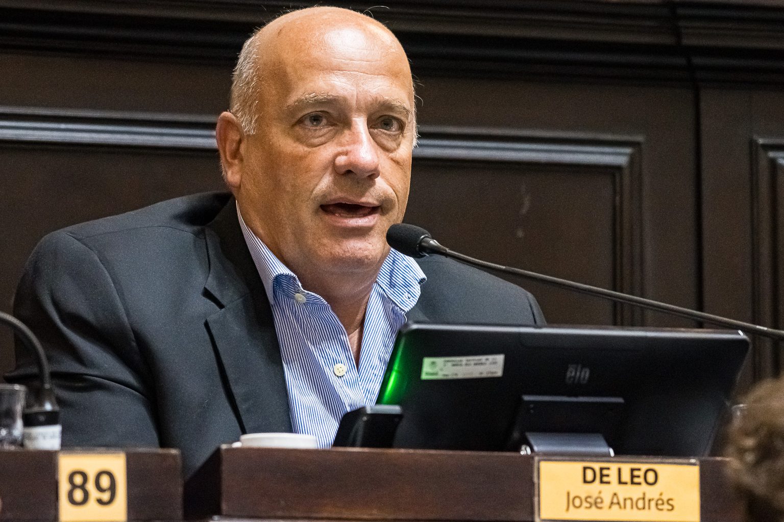 El diputado Andrés De Leo remarcó en su iniciativa que la inauguración de obras "no pueden convertirse en una propaganda de campaña".