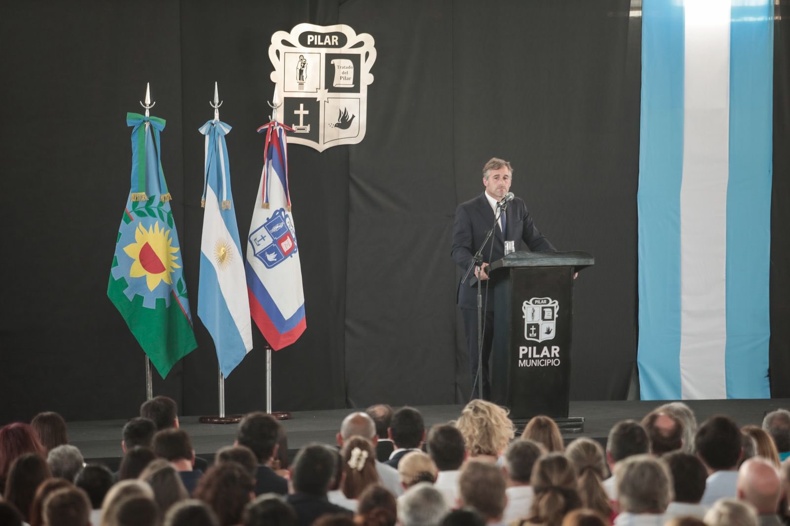 El intendente de Pilar justificó el aumento de tasas para poder hacer frente al aumento de la demanda en Salud, Educación y Seguridad.