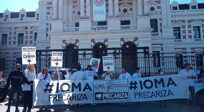 Tras declarar el estado de alerta, la Agremiación Médica Platense suspendió la atención por IOMA Luego de declarar el estado de alerta por una millonaria deuda, la Agremiación Médica Platense suspendió la atención por IOMA por 72 horas.