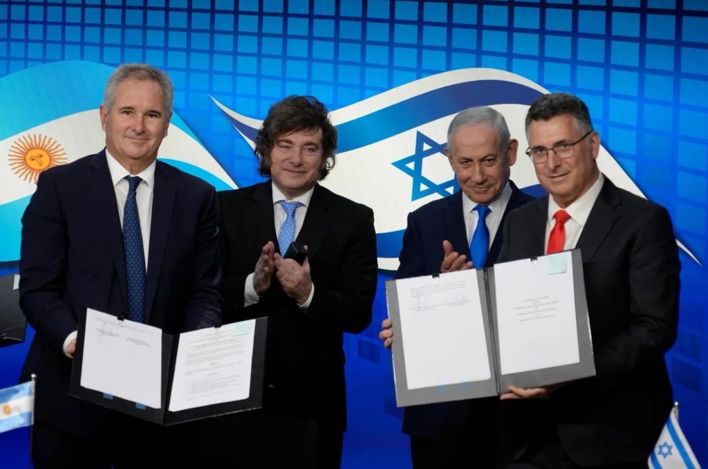 Milei inició su gira en Israel con anuncios sobre vuelos directos, inteligencia artificial y acuerdos regionales