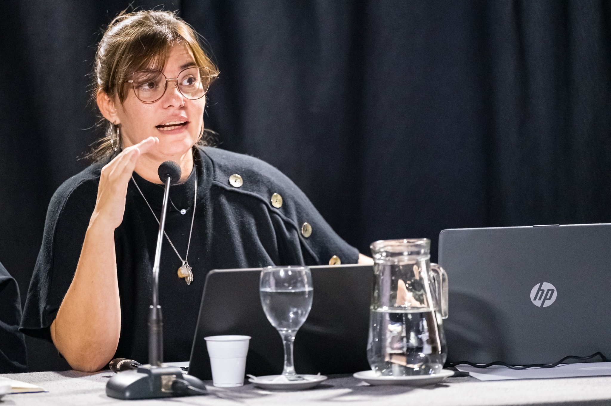 La diputada bonaerense Romina Braga (Coalición Cívica) disertó sobre la necesidad de profundizar el acceso ciudadano a la información pública.