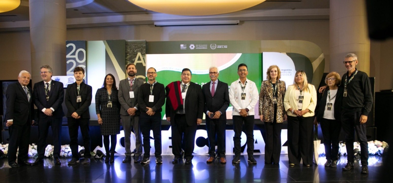 Mario Ishii encabezó el 1° Encuentro Anual de la Red Argentina de Ciudades del Aprendizaje en José C. Paz. 