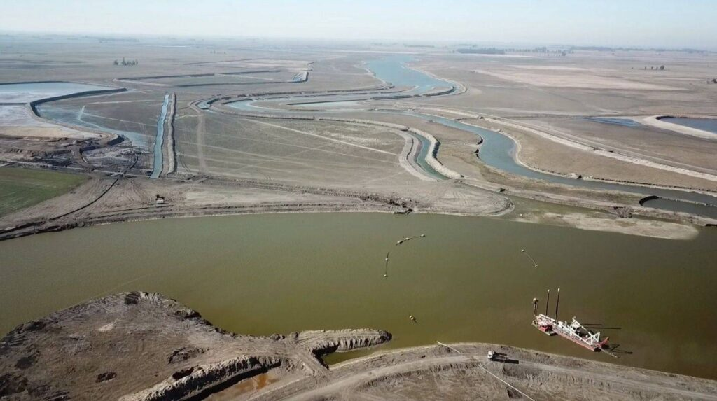 La diputada de la UCR + Cambio Federal, Silvina Vaccarezza, celebró la licitación que llevó a cabo el Gobierno bonaerense para concluir una obra clave en el Río Salado.