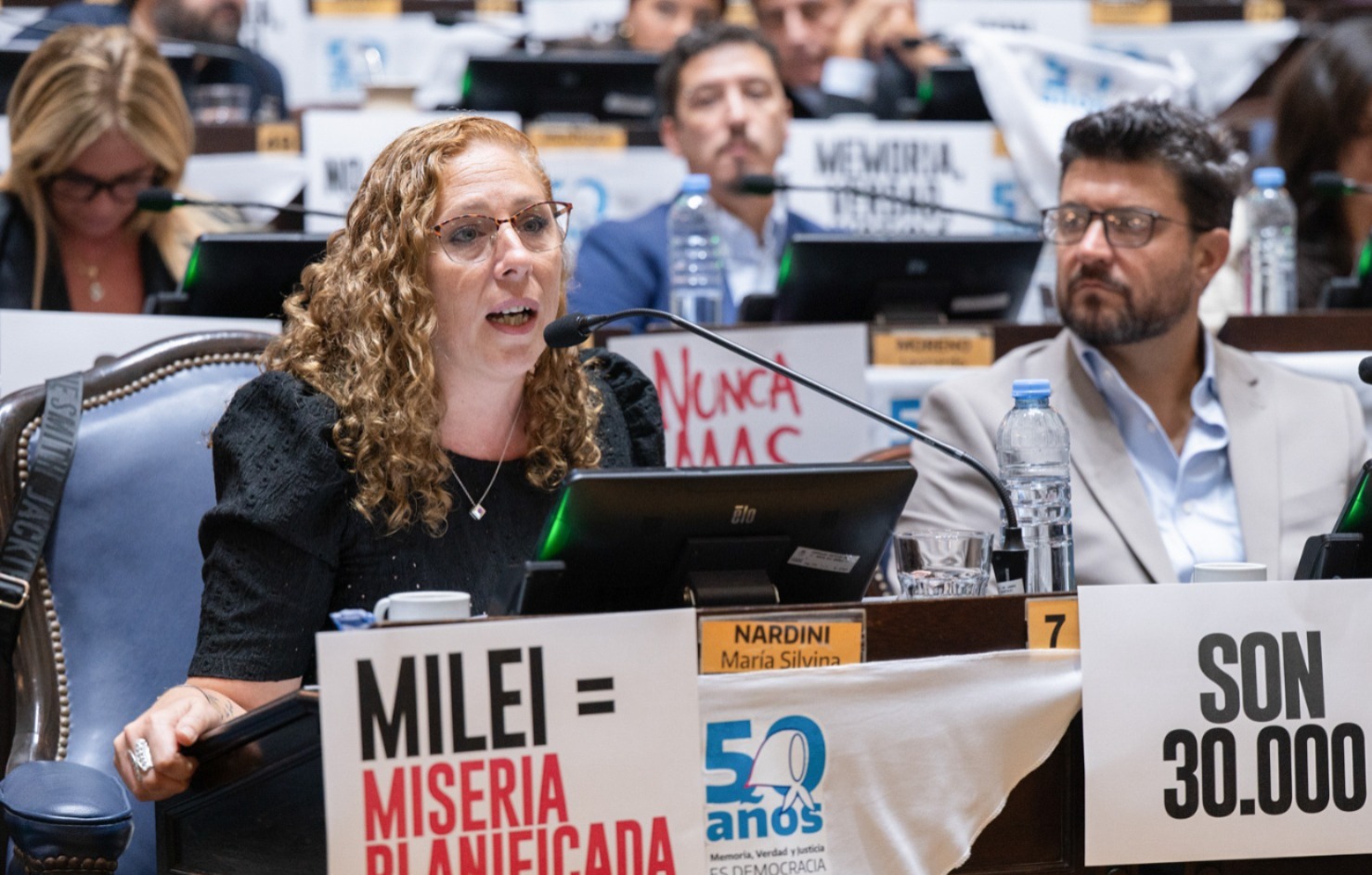 La diputada Silvina Nardini (Fuerza Patria) sostuvo que la reestricción a periodistas vulnera derechos constitucionales como la libertad de expresión y el acceso a la información pública.