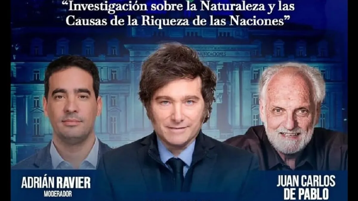 El presidente Javier Milei encabezará este martes una nueva charla centrada en la defensa de su modelo económico en el Palacio Libertad (Ex CCK). Entérate todos los detalles. 