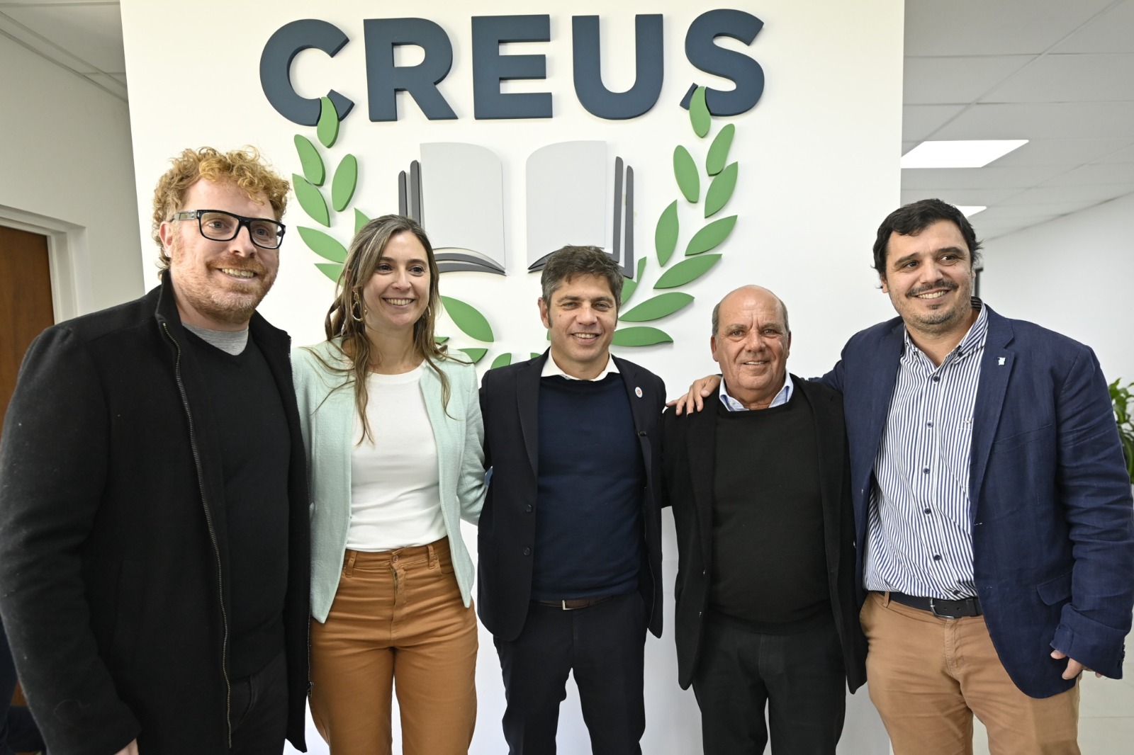 Axel Kicillof defendió las tasas municipales durante la inauguración de la obra del Centro Regional Educativo Universitario (CREUS). 