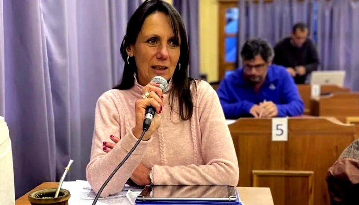 La concejala del PRO en Villa Gesell, Clarisa Armando.