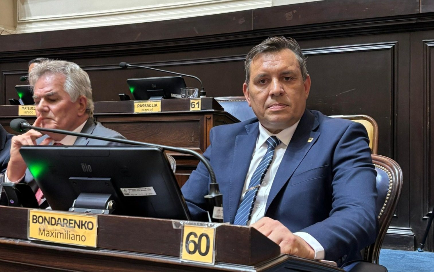 El diputado bonaerense de La Libertad Avanza, Maximiliano Bondarenko.
