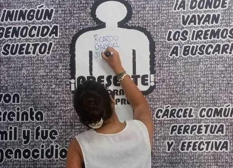 Moreno resaltó la participación de jóvenes e instituciones en las políticas de memoria y derechos humanos impulsadas en el distrito.