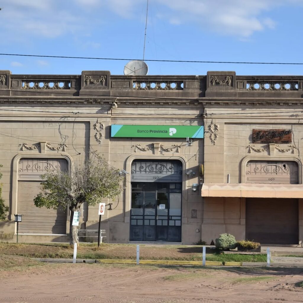 El Banco de la provincia de Buenos Aires de Pedernales cambiará de sede y mantendrá sus funciones en la localidad veinticinqueña. 