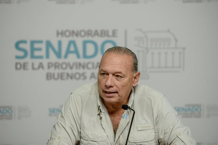 Berni picante contra Magario: "Esta Cámara hace seis meses que no funciona, es una falta de respeto a los bonaerenses"