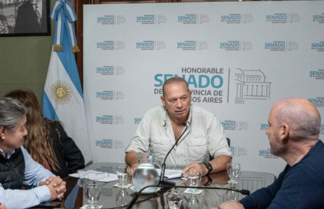 El senador bonaerense, Sergio Berni, criticó a los sectores del peronismo que buscan 