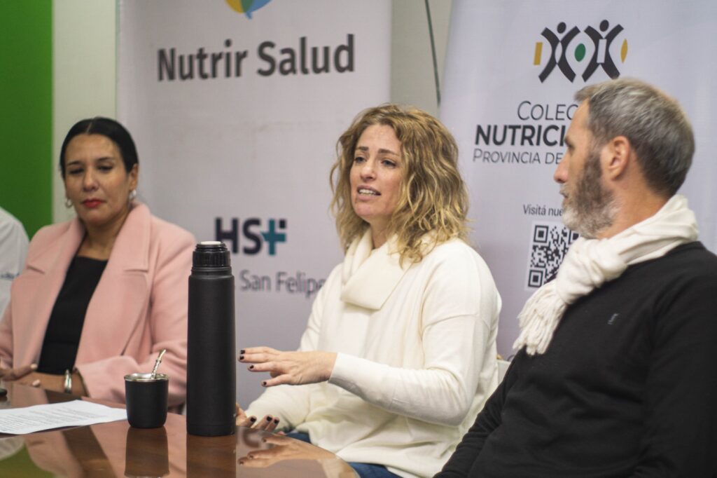La titular del Colegio de nutricionistas bonaerenses, Laura Salzman