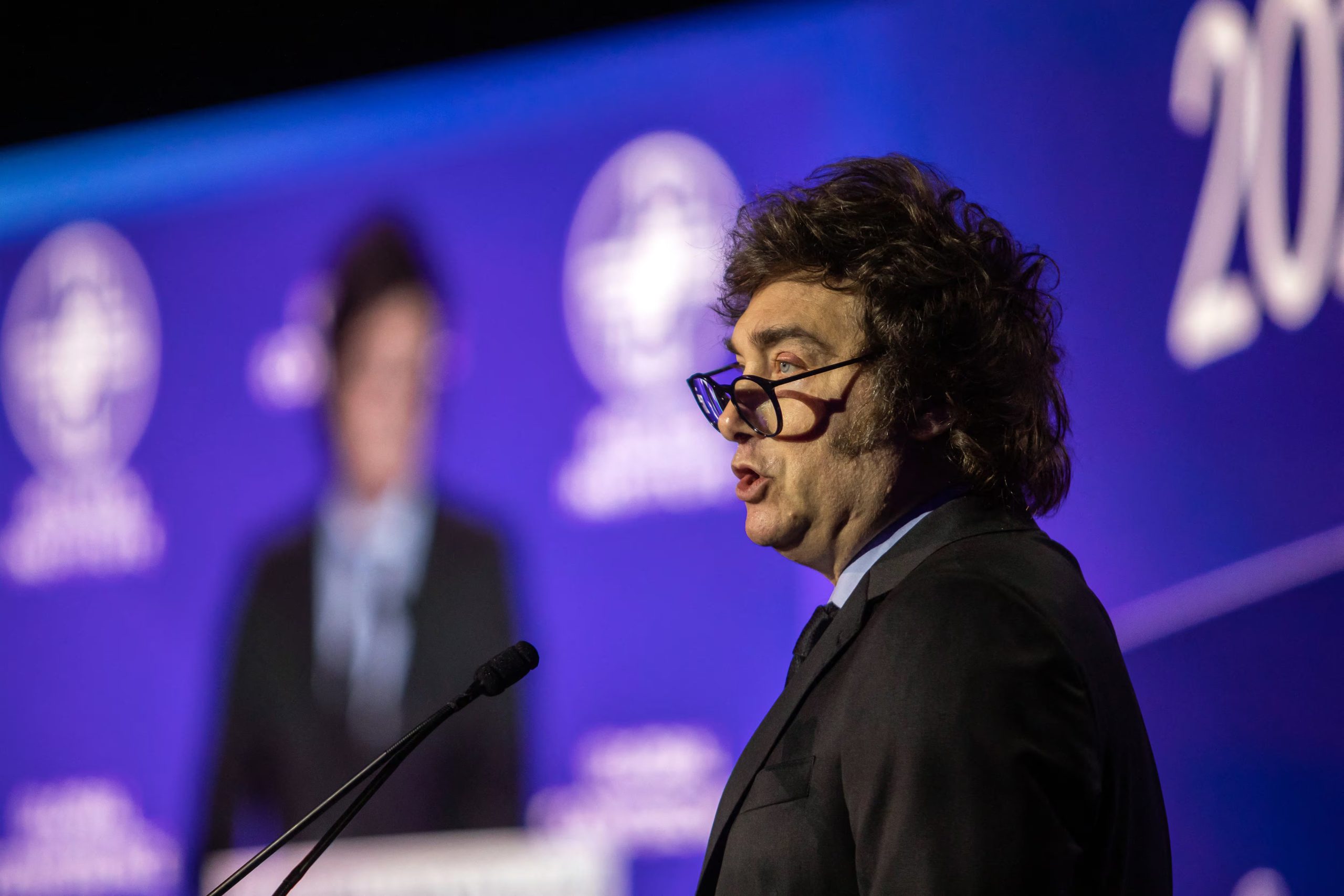 Javier Milei defendió el rumbo económico y político de su Gobierno ante empresarios y referentes del sector privado. 