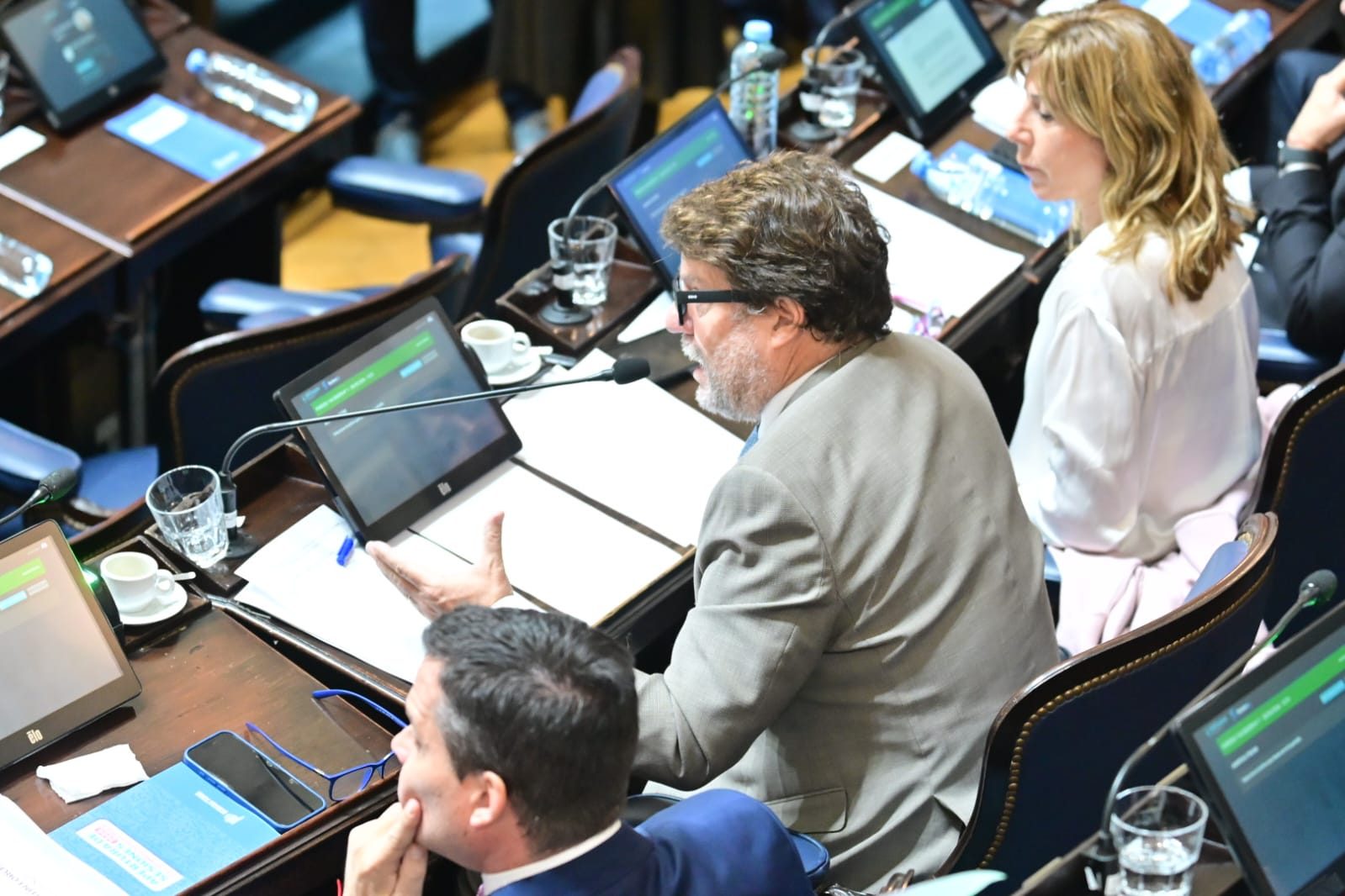 El diputado bonaerense del bloque UCR + Cambio Federal, Diego Garciarena, presiona para llevar al recinto el proyecto de libre disponibilidad de los fondos para los municipios.