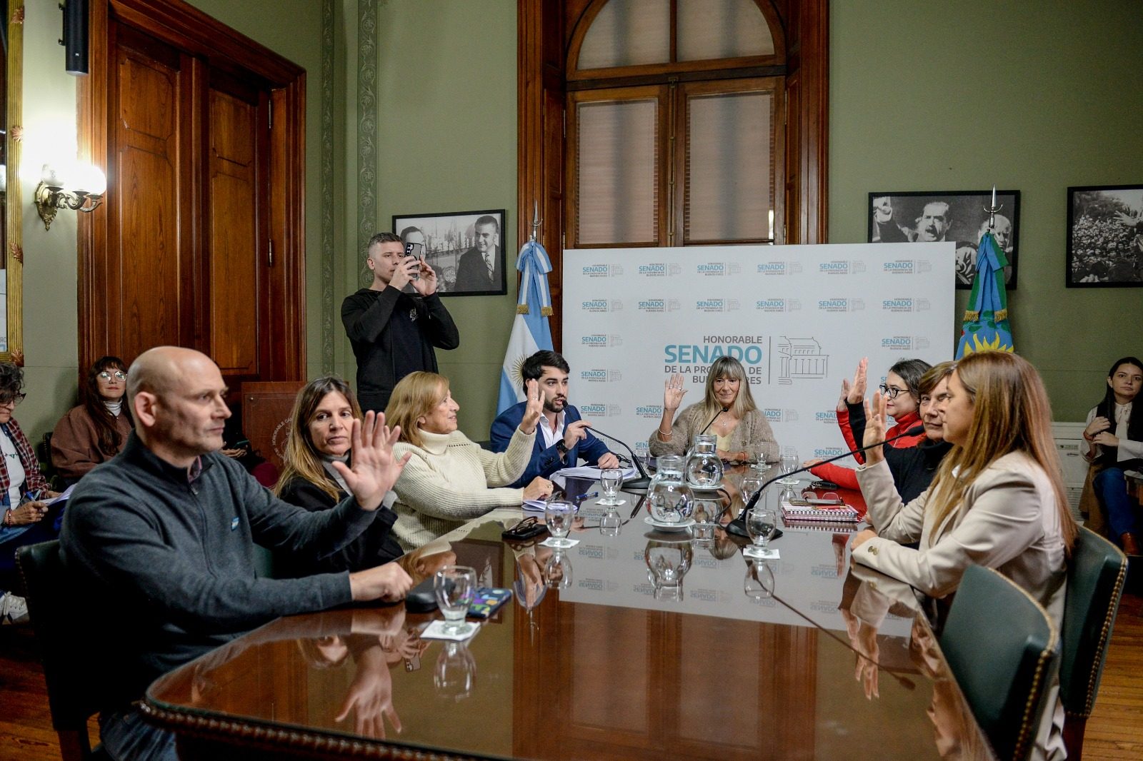 Senado bonaerense: la legisladora Laura Clark encabezó la reunión constitutiva de la comisión de Educación, Cultura, Ciencia y Técnica.