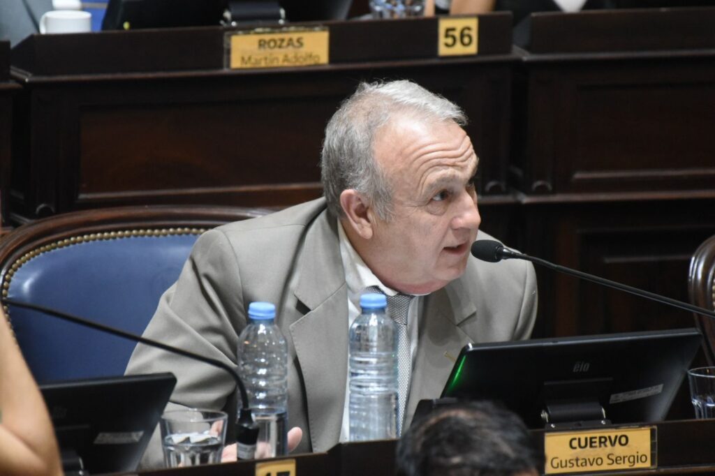 El libertario dialoguista Gustavo Cuervo es vocal en Presupuesto e Impuestos y Legislación General.