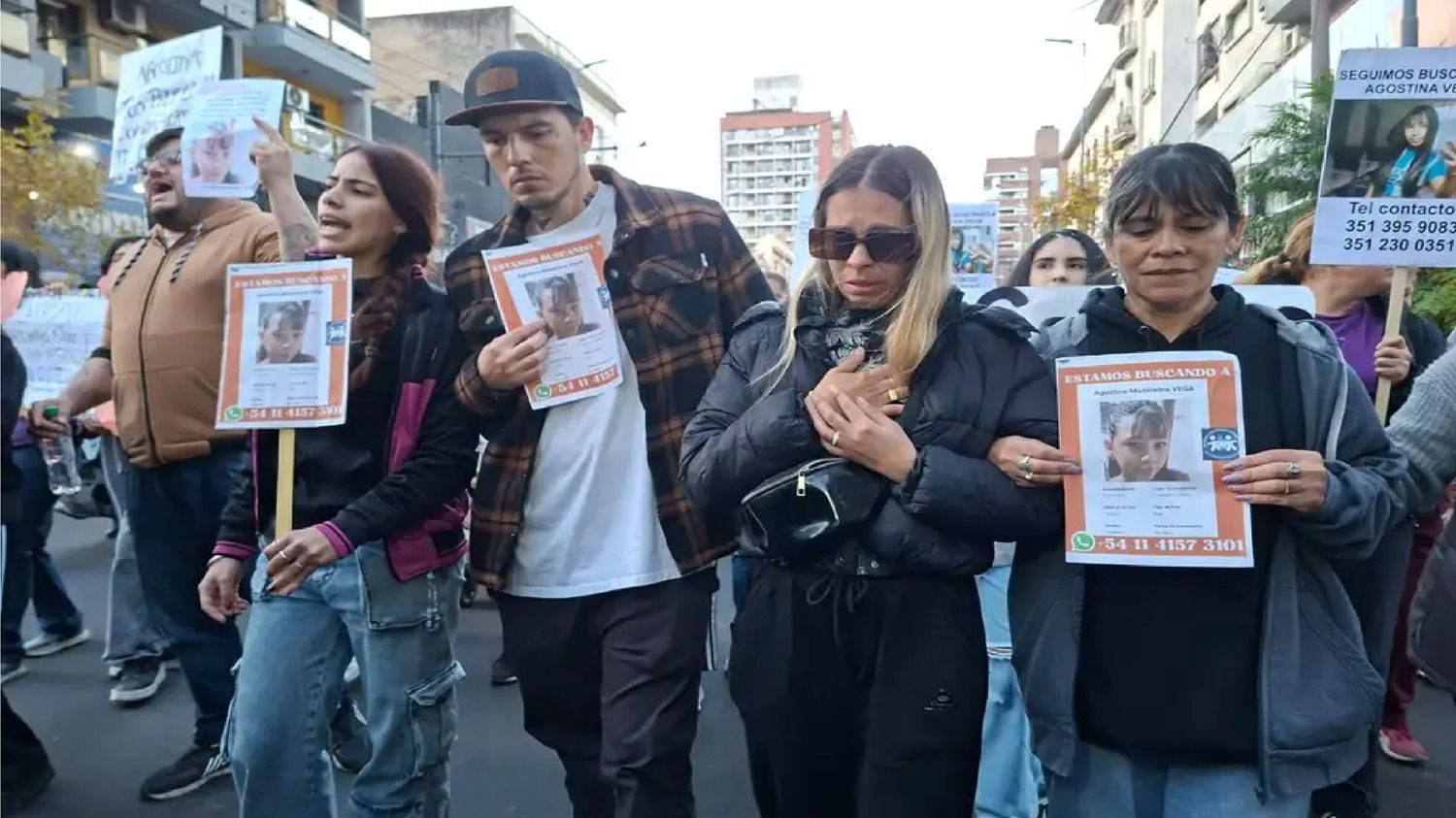 La marcha por el Ni Una Menos se da días después del asesinato de la adolescente Agostina Vega en Córdoba.