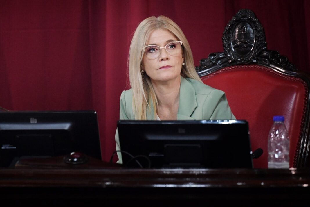 La titular del Senado bonaerense, Verónica Magario, esta mañana oficializó el regreso del palco de prensa, luego de presiones de la oposición y del propio bloque peronista.