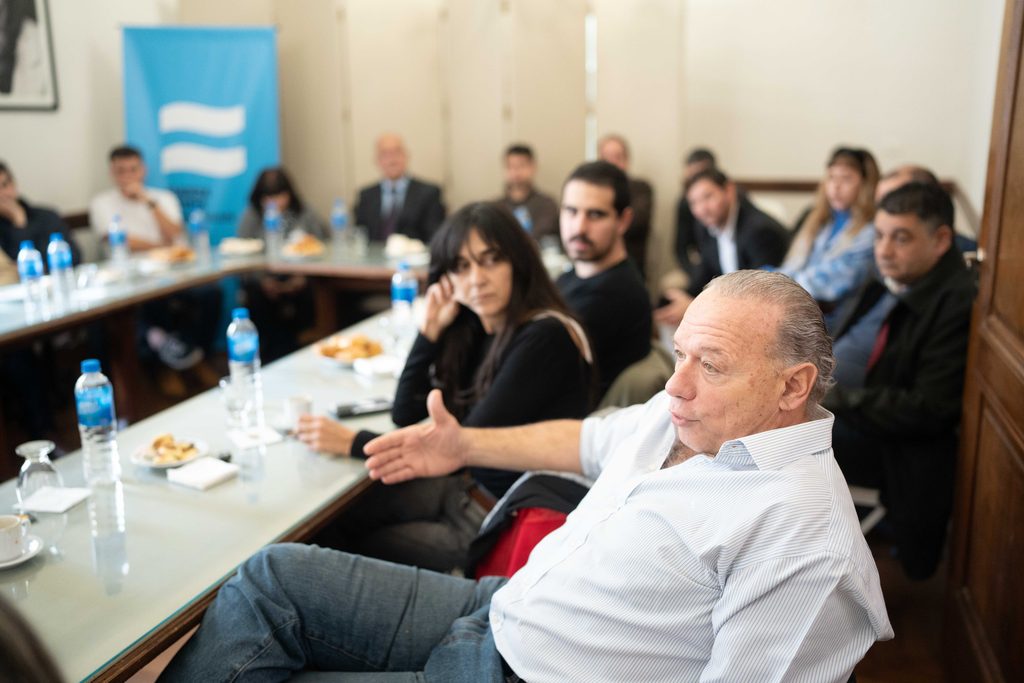 Nuevamente, Berni cuestionó la parálisis legislativa que transita el Senado bonaerense.