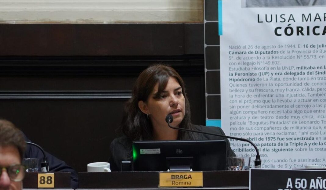 Desde la Cámara de Diputados, la lilita Romina Braga pidió igualdad para las mujeres y advirtió por el crecimiento de los femicidios.